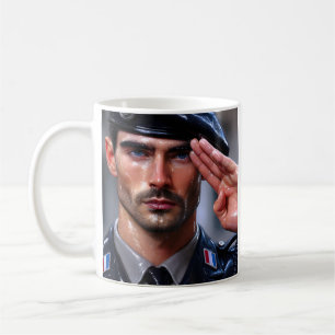 Ehre des französischen Soldaten Kaffeetasse