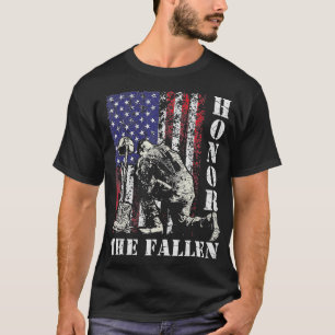 Ehre die gefallenen erinnern sich nie vergessen Ge T-Shirt