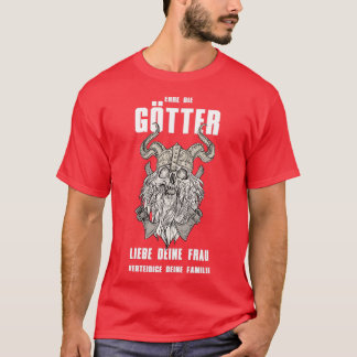 Ehre die Götter Liebe deine Ehefrau I Walhalla für T-Shirt