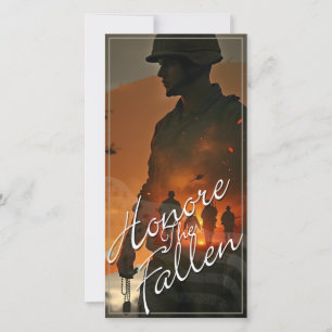 Ehre die Toten - vergiss nicht, ihr Opfer zu begeh