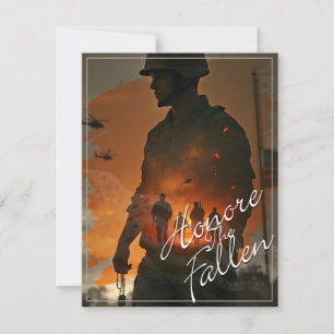 Ehre die Toten - vergiss nicht, ihr Opfer zu begeh