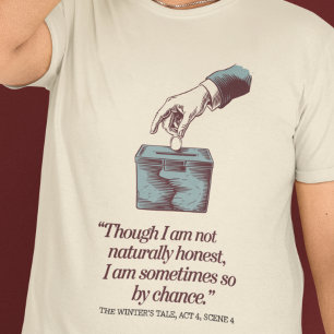 Ehre durch Zufall: Elegant Retro T-Shirt