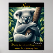 Ehre Erholungen in der sanften Stille der Natur Poster (Vorne)