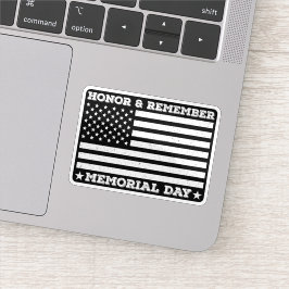 Ehre Erinnern Erinnerung an den Gedenktag Armee Mi Aufkleber