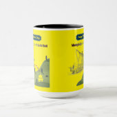 Ehre für Columbus gelb Tasse (Zentrum)