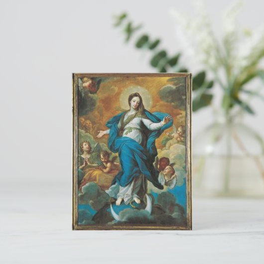 Ehre für die Ankündigung Postkarte (Stehend Vorderseite)