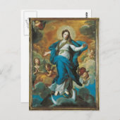 Ehre für die Ankündigung Postkarte (Vorne/Hinten)