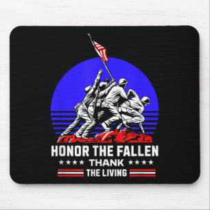 Ehre für die Toten, danke für das lebende Militär Mousepad