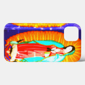 Ehre für unsere Dame von Guadalupe Case-Mate iPhone Hülle (Rückseite (Horizontal))
