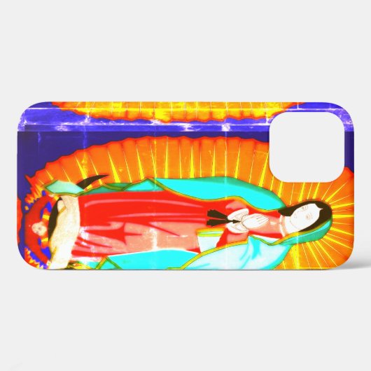 Ehre für unsere Dame von Guadalupe Case-Mate iPhone Hülle (Rückseite (Horizontal))