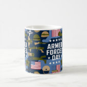 Ehre für unsere Streitkräfte Kaffeetasse (Mittel)