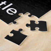 Ehre. mit einem Jet-Kämpfer hoch über den Wolken Puzzle (Seite)