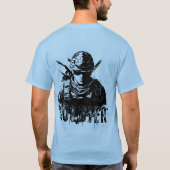 Ehre. Mut. Verpflichtung.", "Verteidigung der Frei T-Shirt (Rückseite)