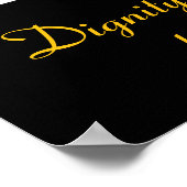 Ehre prevails Amid Koalas sanfte Stille Poster (Ecke)