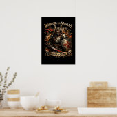 Ehre & Ruhm Poster (Küche)