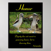 Ehre schlägt durch die unerschütterliche Spiri der Poster (Vorne)