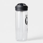 Ehre sei Gott Christlich Trinkflasche (Vorderseite)