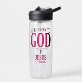 Ehre sei Gott Christlich Trinkflasche (Links)