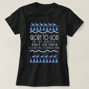Ehre sei Gott in der Höhe Weihnachten T-Shirt
