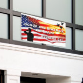 Ehre und Erinnerung an die Tapferkeit Banner (Äußeres Gebäude)