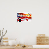 Ehre und Erinnerung an die Tapferkeit Poster (Küche)