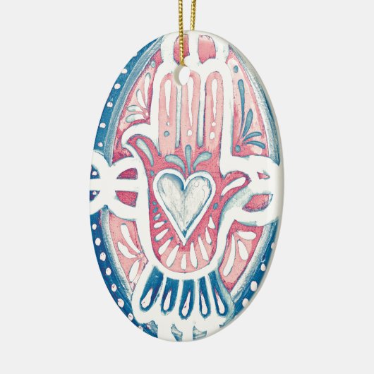 Ehre und Mut Keramik Ornament (Links)