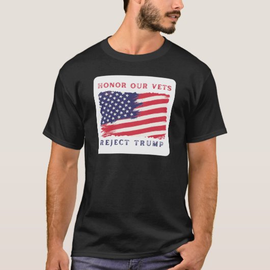 Ehre unsere Vetter, nicht Trump Shirt (Vorderseite)