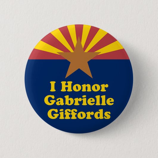 EhreGabrielle Giffords Knopf Button (Vorderseite)