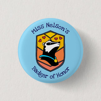 "Ehren-Dachs"-Abzeichen-Button Button