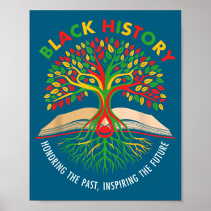 Ehren der Vergangenheit Inspirierende Männer Fraue Poster