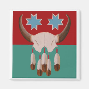 Ehren des Büffel-Geistes Magnet