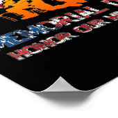 Ehren des Gedenktages unserer Soldaten Poster (Ecke)