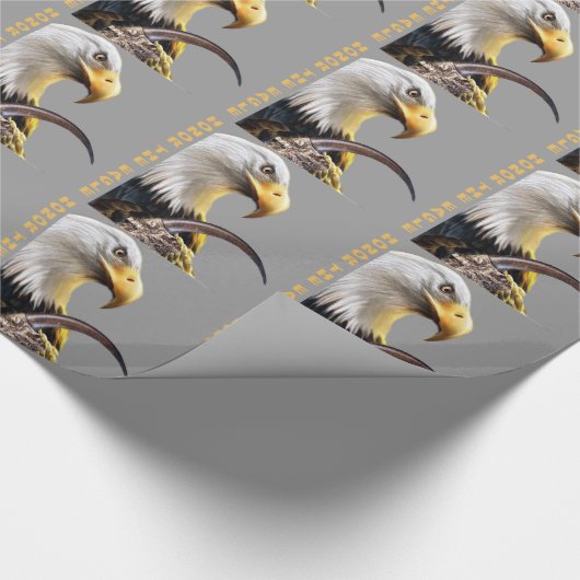 Ehren Sie die Eagle-Greifergeschenke und -kleid Geschenkpapier (Ecke)