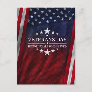 Ehren Sie diejenigen, die gedient haben Postkarte