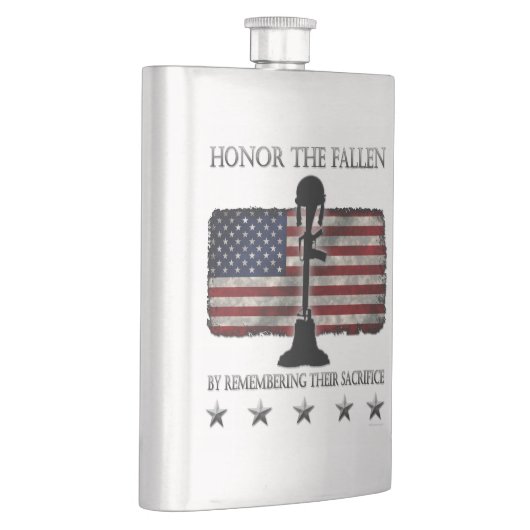 Ehren Sie gefallen Flachmann (Rechts)