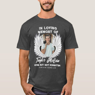 Ehren Sie Ihr Andenken: Individuelle Fotogedenkstä T-Shirt
