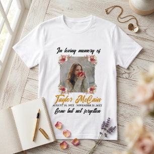 Ehren Sie ihr Andenken: Personalisierte Gedenkbekl T-Shirt