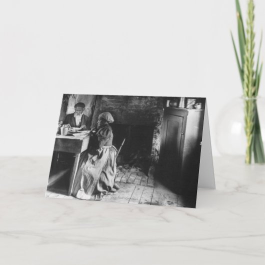 Ehren Sie Ihre Ältesten "danken Ihnen " Dankeskarte (Vorderseite)