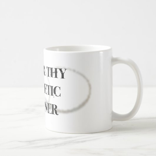 Ehren Sie Thy athletischen Trainer Kaffeetasse (Rechts)