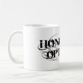 Ehren Sie Thy Optiker Kaffeetasse (Links)