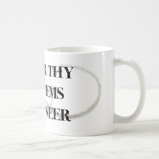 Ehren Sie Thy Systems-Ingenieur Kaffeetasse (Rechts)