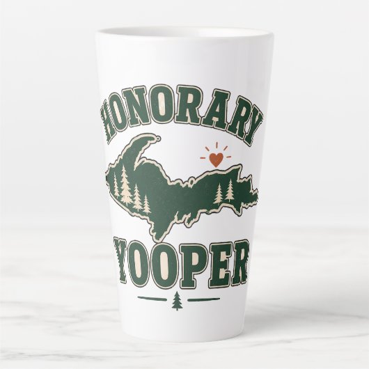 Ehren-Yooper - Oberhalb der Halbinsel Michigan Milchtasse (Vorderseite)