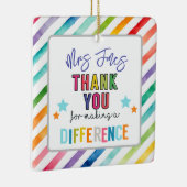 ehrenamtlich danken, dass Sie eine andere Keramikornament (Rechts)