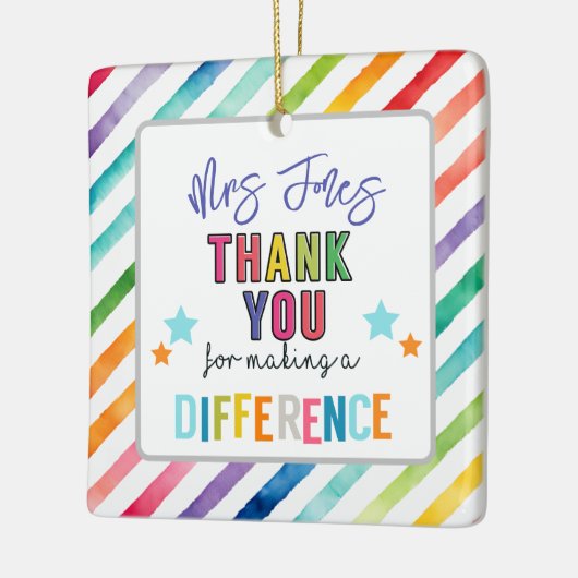 ehrenamtlich danken, dass Sie eine andere Keramikornament (Links)