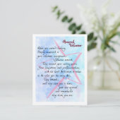 Ehrenamtliche Dankeschön Karte (Stehend Vorderseite)