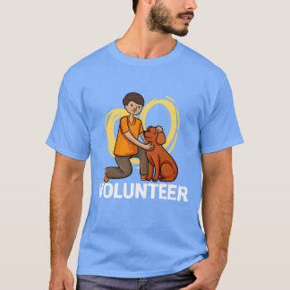 Ehrenamtliche Tierschutzhelfer Geschenk T-Shirt