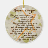 Ehrenamtlicher Akryler Keramik Ornament (Hinten)