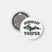 Ehrenamtlicher Yooper - Oberes Michigan Magnet (Vorderseite/Rückseite)