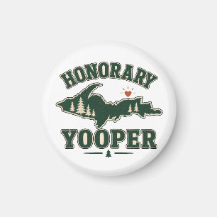 Ehrenamtlicher Yooper - Oberes Michigan Magnet