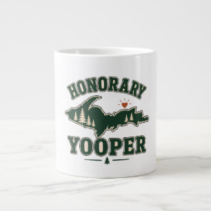 Ehrenamtlicher Yooper - Oberhalb der Halbinsel Mic Jumbo-Tasse